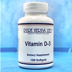 Vitamin D-3 100 ct Softgels