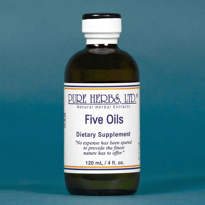 Five Oils 4 Fl oz. By Pure Herbs Ltd