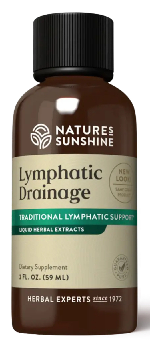 Lymphatic Drainage Supplement 2oz By Nature’s Sunshine